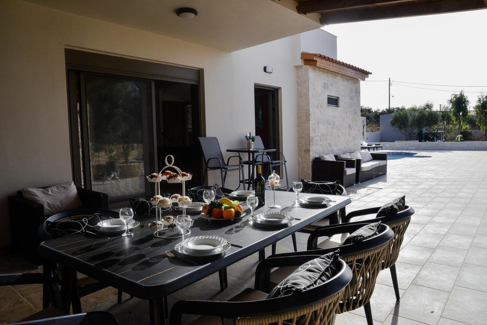 Sea View Private Pool Villa Katrin Гувес Екстер'єр фото